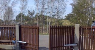 Купить распашные ворота из штакетника Слободской, цена от 2724 руб.