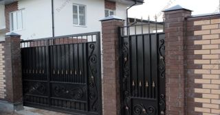 Купить распашные ворота кованные Слободской, цена от 4780 руб.